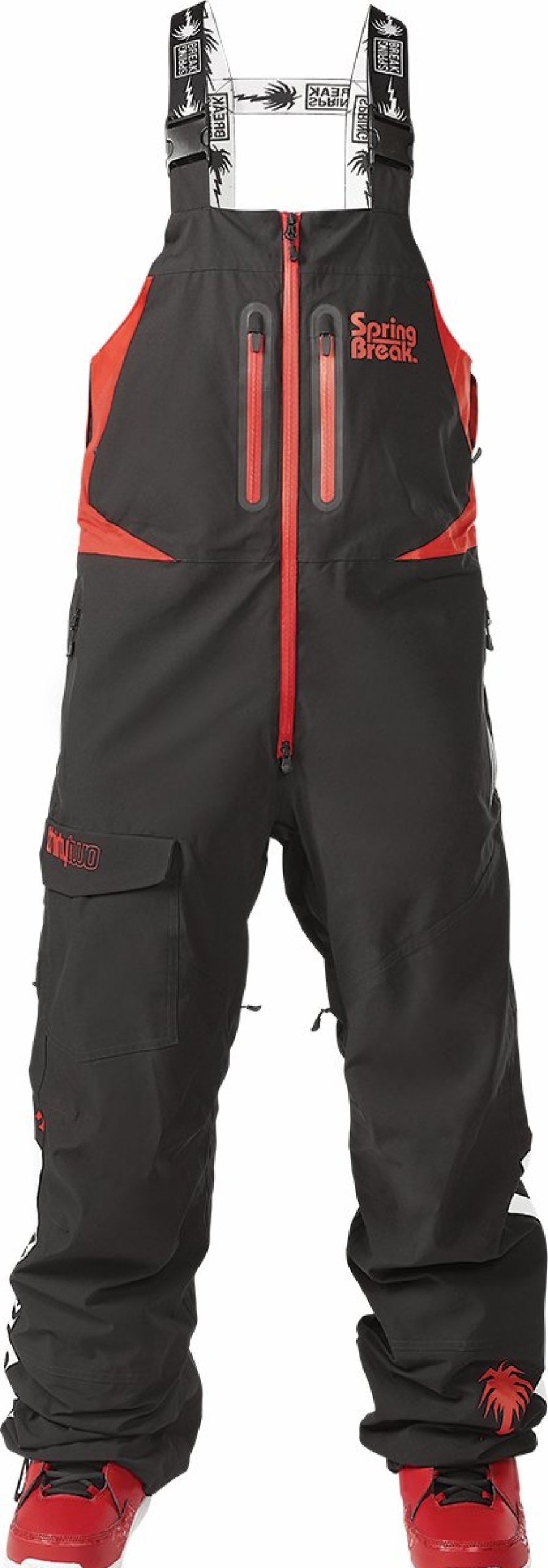 Thirtytwo Men'S Spring Break X Powder Bib Pants Mens