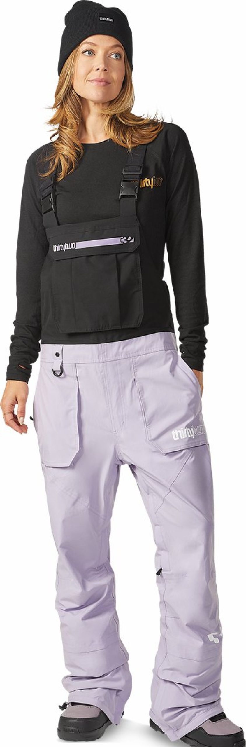 Thirtytwo Women'S Basement Bib Pants Womens