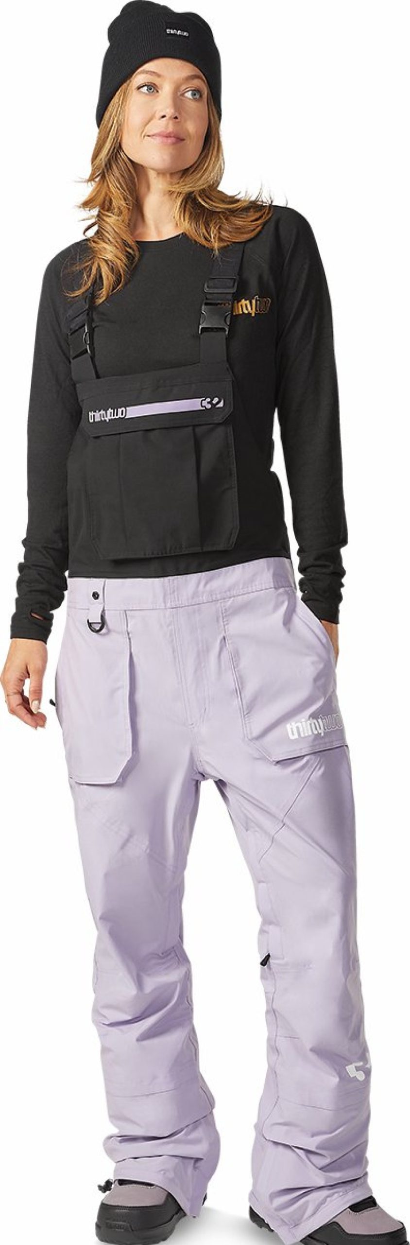 Thirtytwo Women'S Basement Bib Pants Pants