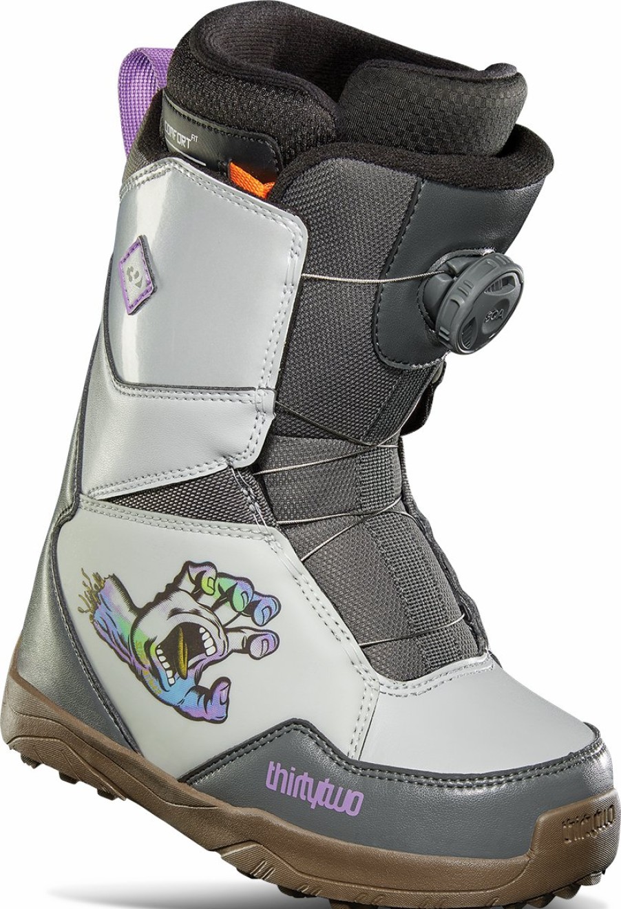 Thirtytwo Youth Lashed Boa X Santa Cruz Snowboard Boots Kids